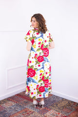 Vestido Antonella – Decote V com Fendas Laterais em Malha Confort Deluxe - Naguirre Shop