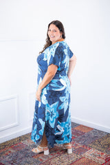 Vestido Antonella – Decote V com Fendas Laterais em Malha Confort Deluxe - Naguirre Shop