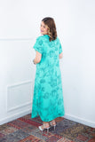 Vestido Antonella – Decote V com Fendas Laterais em Malha Confort Deluxe - Naguirre Shop