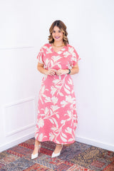 Vestido Antonella – Decote V com Fendas Laterais em Malha Confort Deluxe - Naguirre Shop