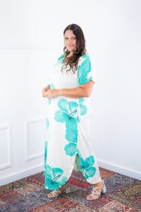 Vestido Antonella – Decote V com Fendas Laterais em Malha Confort Deluxe - Naguirre Shop