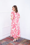 Vestido Antonella – Decote V com Fendas Laterais em Malha Confort Deluxe - Naguirre Shop