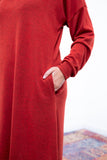 Vestido Bianca - Lãzinha de Gola Boba com Bolso - Naguirre Shop