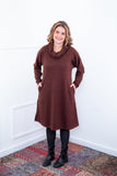 Vestido Bianca - Lãzinha de Gola Boba com Bolso - Naguirre Shop