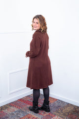 Vestido Bianca - Lãzinha de Gola Boba com Bolso - Naguirre Shop