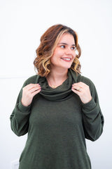 Vestido Bianca - Lãzinha de Gola Boba com Bolso - Naguirre Shop