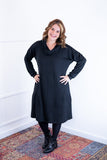 Vestido Bianca - Lãzinha de Gola Boba com Bolso - Naguirre Shop