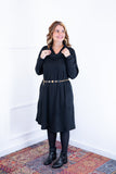 Vestido Bianca - Lãzinha de Gola Boba com Bolso - Naguirre Shop