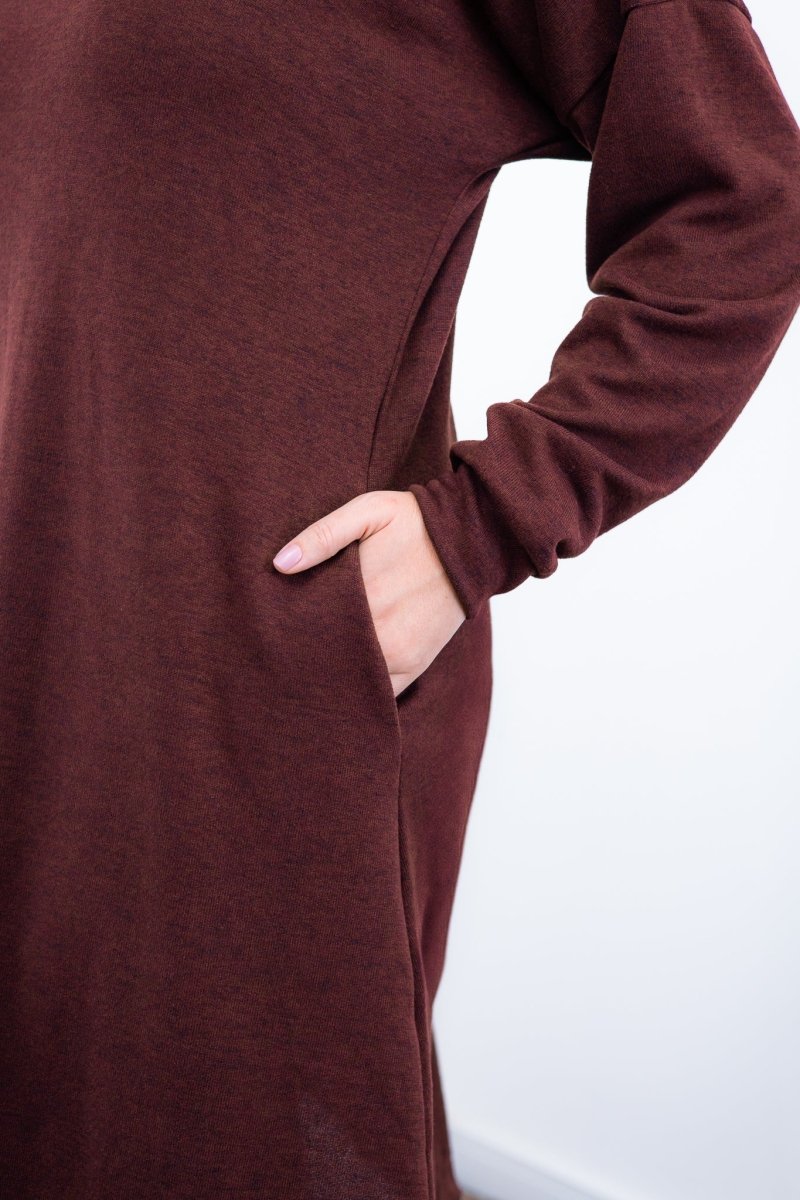 Vestido Bianca - Lãzinha de Gola Boba com Bolso - Naguirre Shop