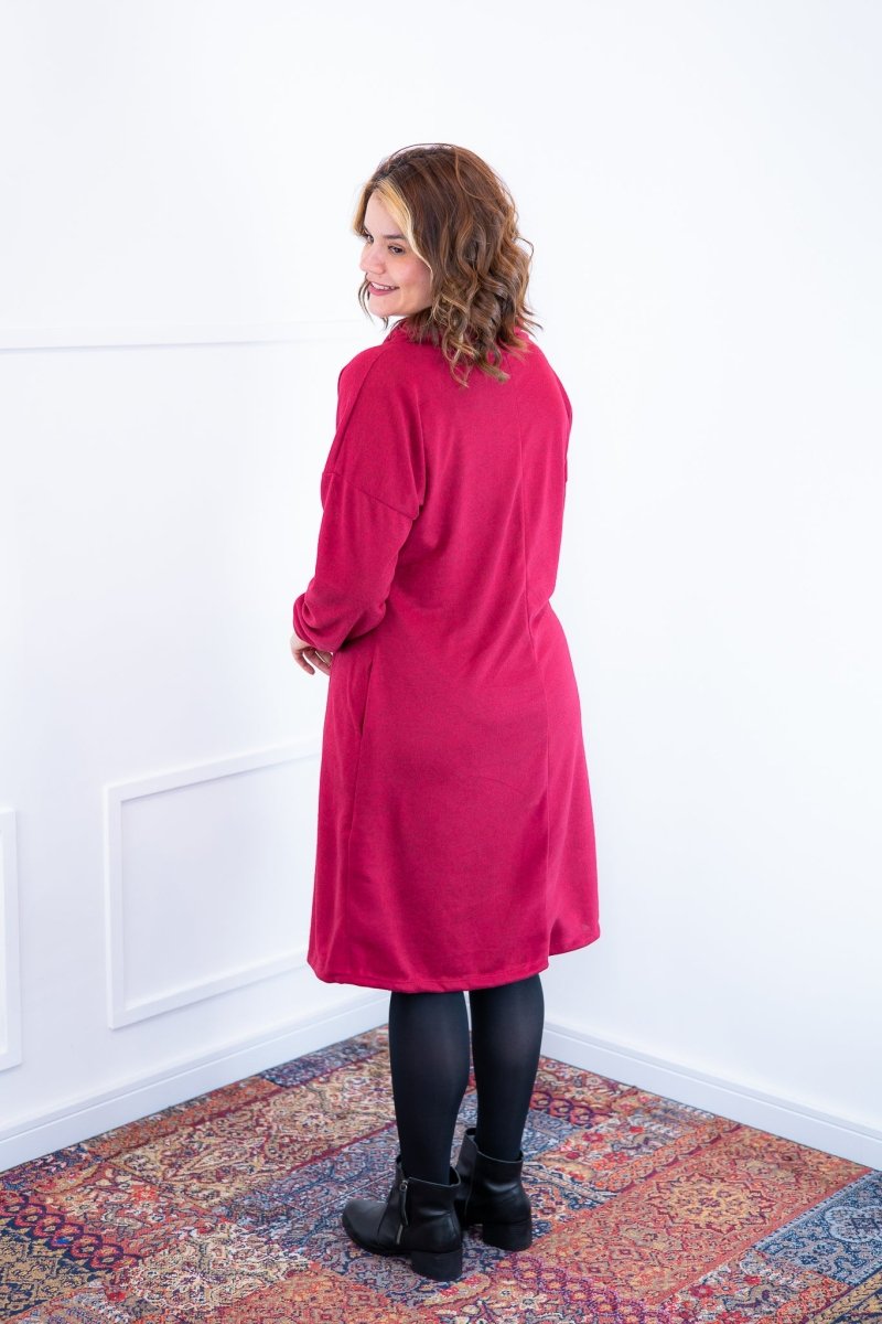 Vestido Bianca - Lãzinha de Gola Boba com Bolso - Naguirre Shop