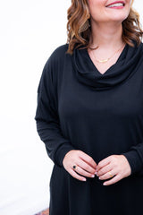 Vestido Bianca - Lãzinha de Gola Boba com Bolso - Naguirre Shop