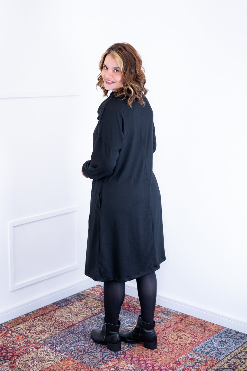 Vestido Bianca - Lãzinha de Gola Boba com Bolso - Naguirre Shop