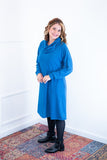Vestido Bianca - Lãzinha de Gola Boba com Bolso - Naguirre Shop