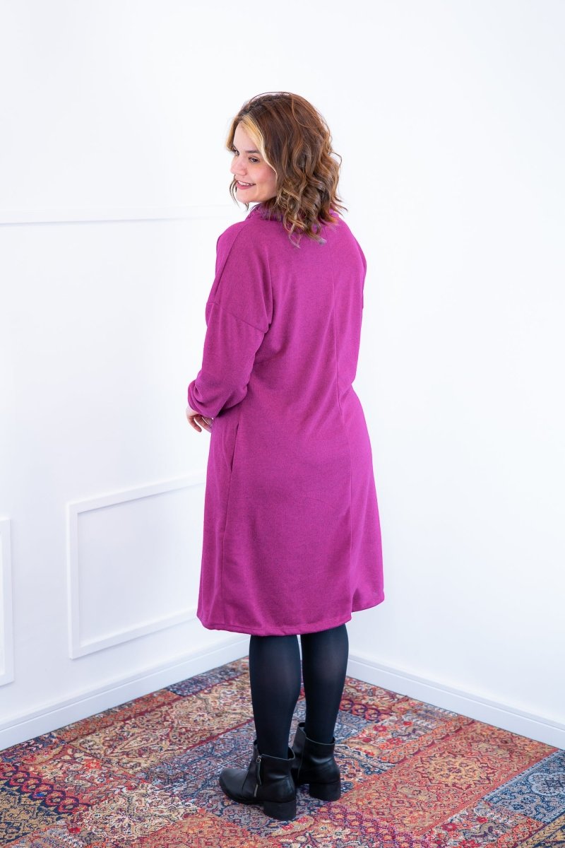 Vestido Bianca - Lãzinha de Gola Boba com Bolso - Naguirre Shop