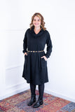 Vestido Bianca - Lãzinha de Gola Boba com Bolso - Naguirre Shop