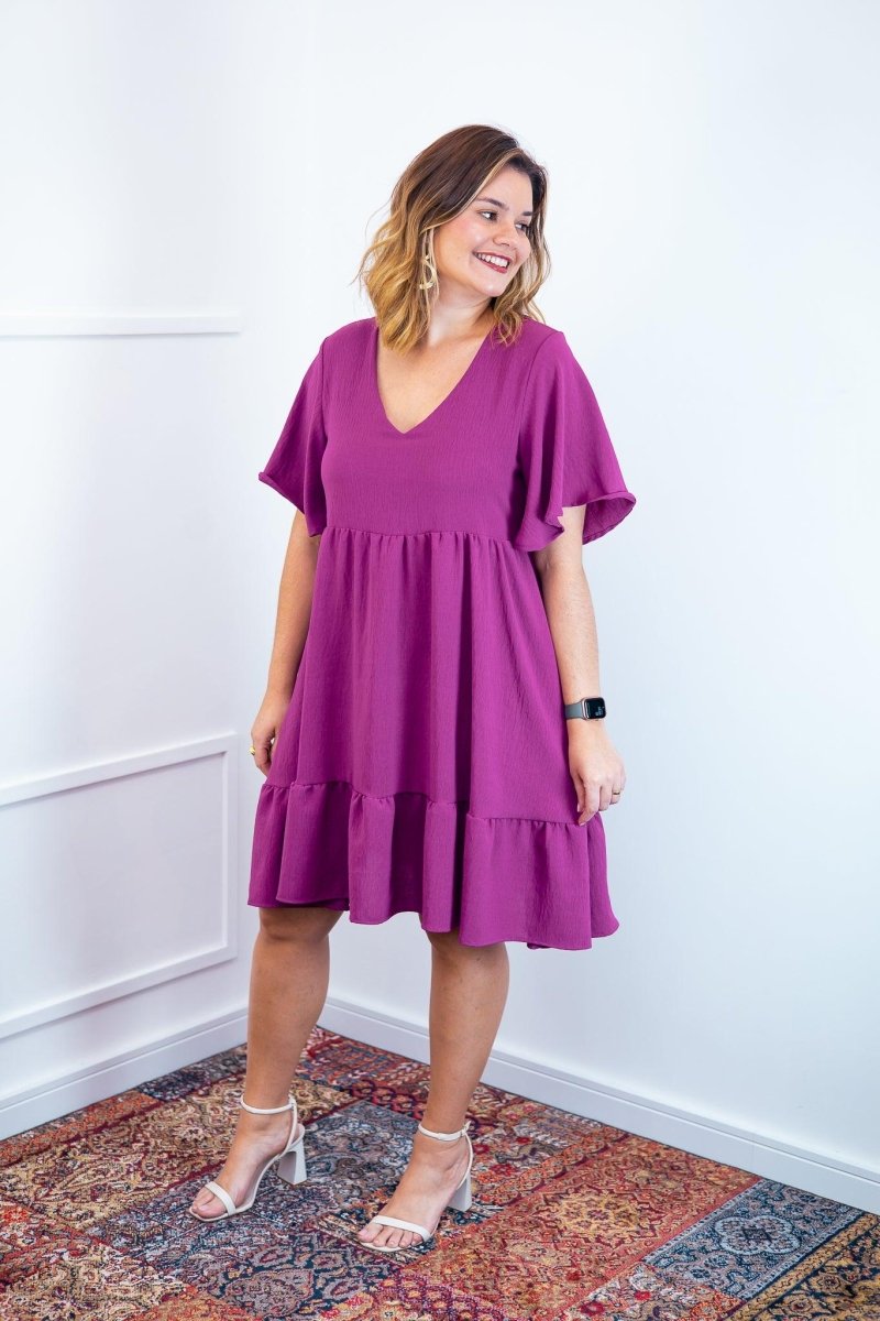 Vestido Crepe Saia Duas Marias Duna - Naguirre Shop