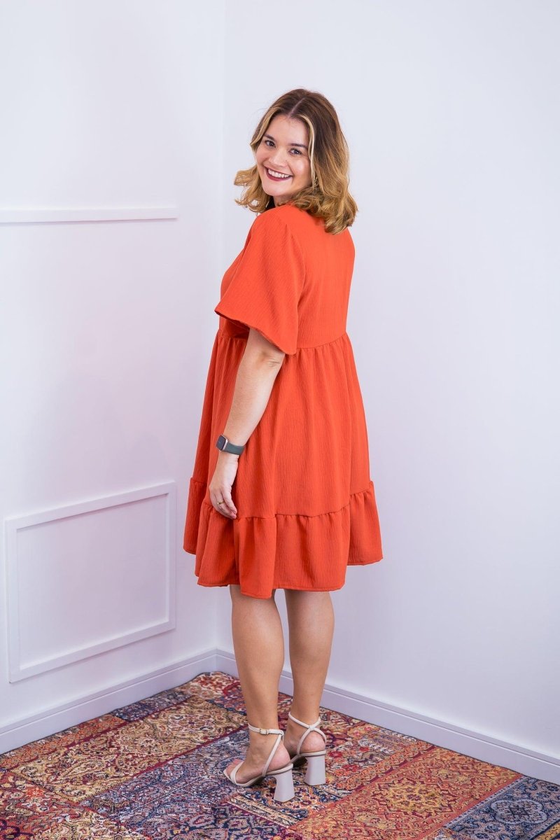 Vestido Crepe Saia Duas Marias Duna - Naguirre Shop