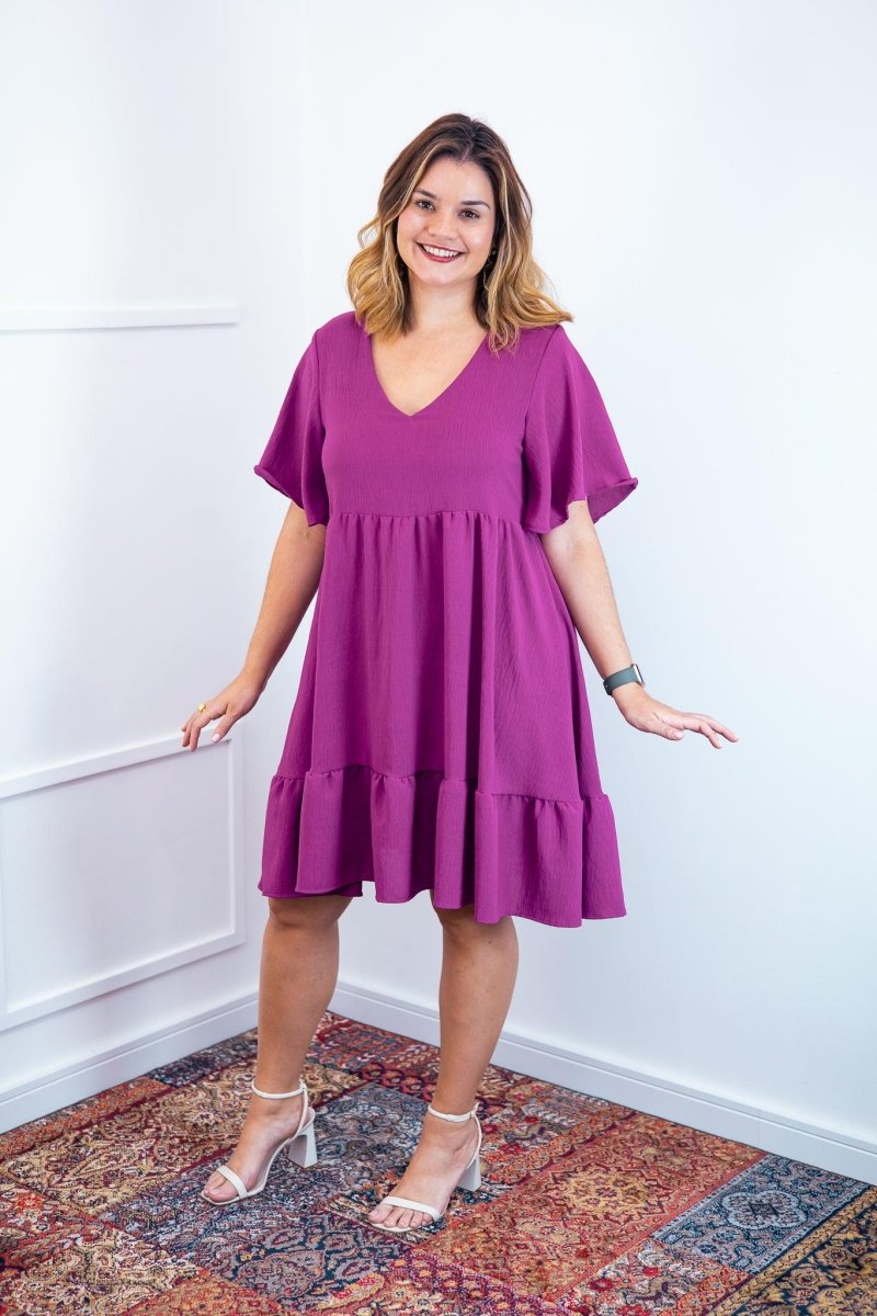 Vestido Crepe Saia Duas Marias Duna - Naguirre Shop