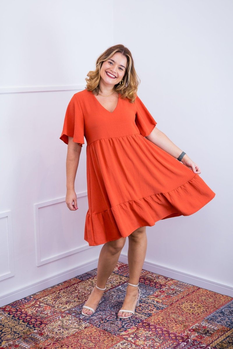 Vestido Crepe Saia Duas Marias Duna - Naguirre Shop