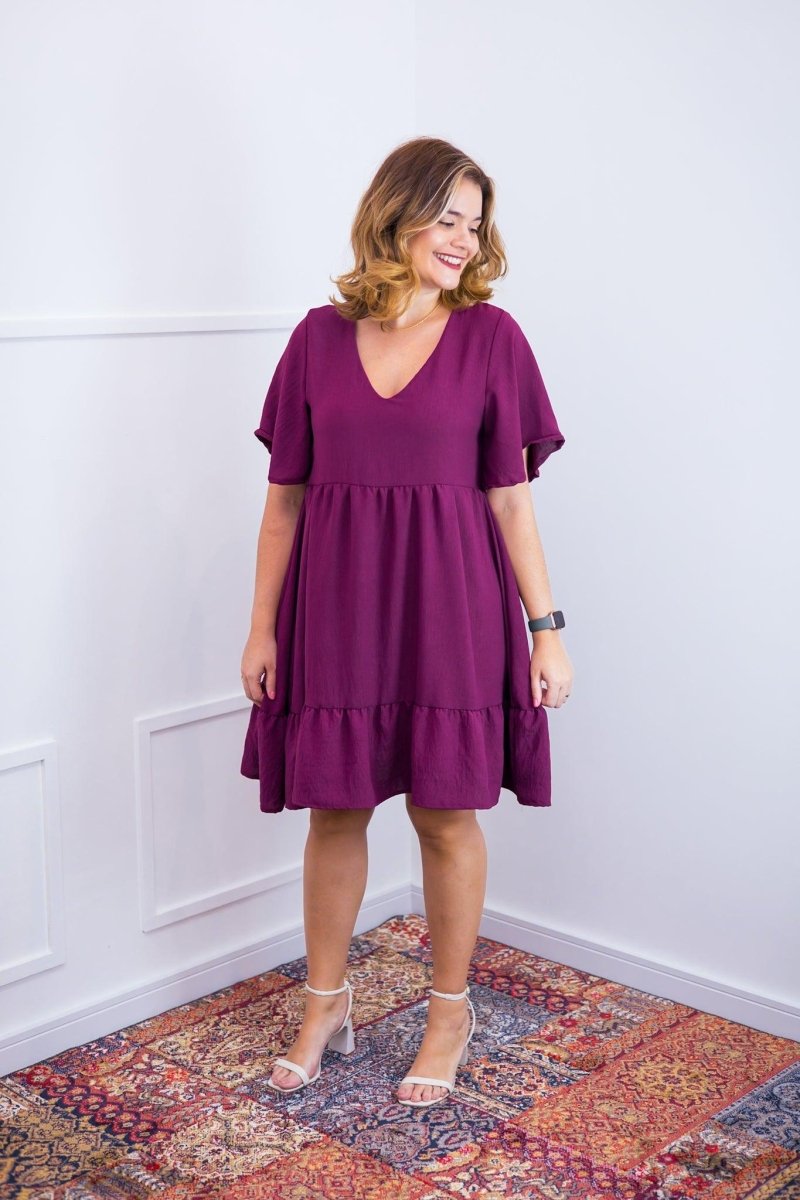 Vestido Crepe Saia Duas Marias Duna - Naguirre Shop