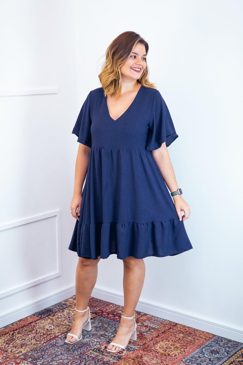 Vestido Crepe Saia Duas Marias Duna - Naguirre Shop