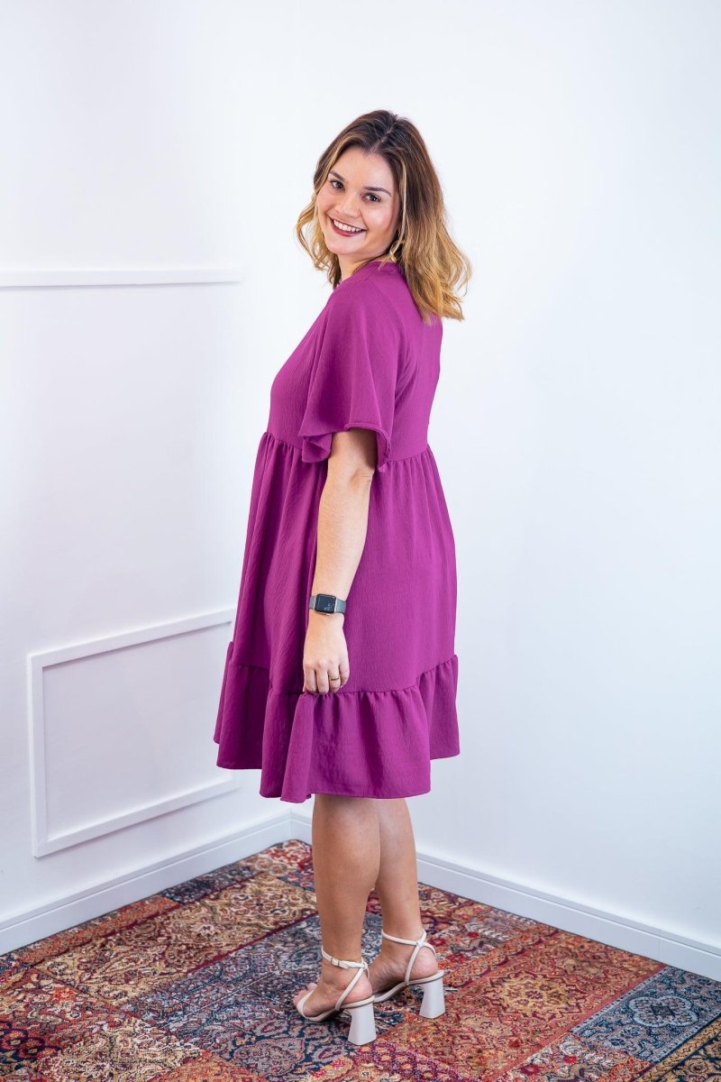 Vestido Crepe Saia Duas Marias Duna - Naguirre Shop