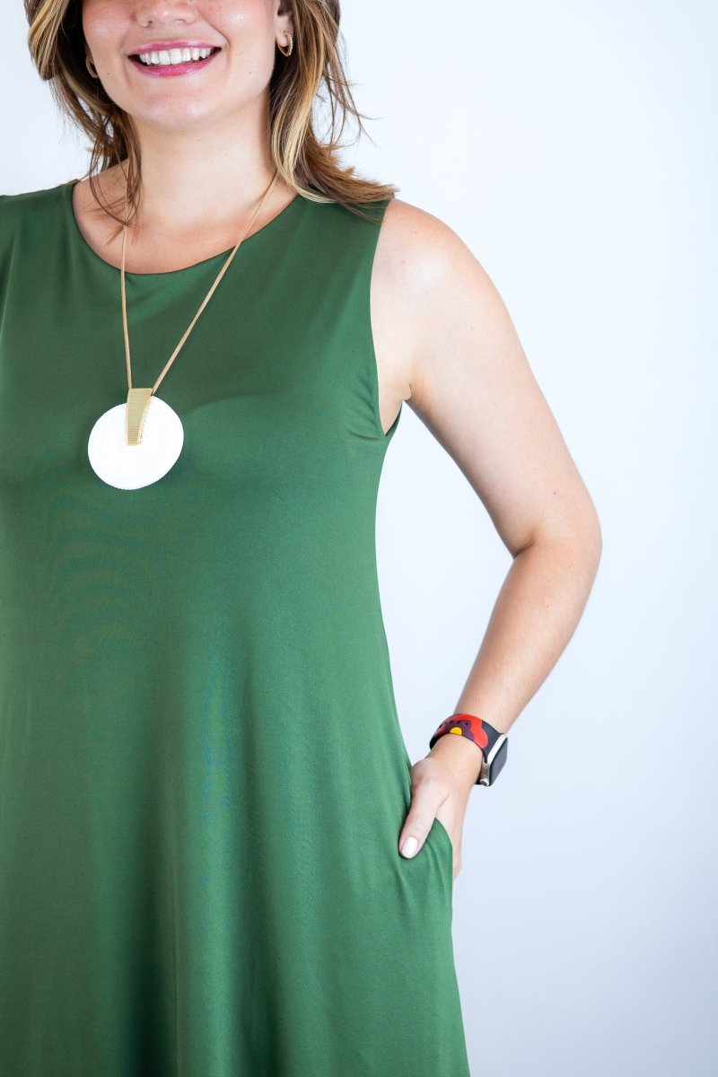 Vestido Daiane - Regata Longuete Mullet em Malha Confort - Naguirre Shop