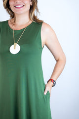 Vestido Daiane - Regata Longuete Mullet em Malha Confort - Naguirre Shop