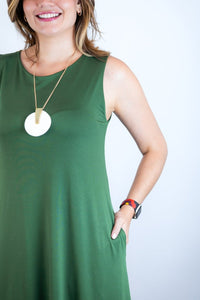 Vestido Daiane - Regata Longuete Mullet em Malha Confort - Naguirre Shop