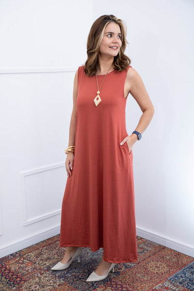 Vestido Daiane - Regata Longuete Mullet em Malha Confort - Naguirre Shop