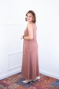 Vestido Daiane - Regata Longuete Mullet em Malha Confort - Naguirre Shop
