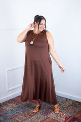 Vestido Daiane - Regata Longuete Mullet em Malha Confort - Naguirre Shop
