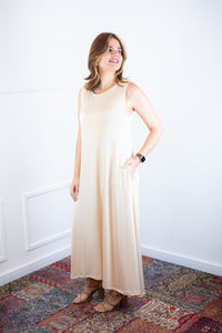 Vestido Daiane - Regata Longuete Mullet em Malha Confort - Naguirre Shop