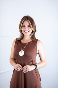 Vestido Daiane - Regata Longuete Mullet em Malha Confort - Naguirre Shop