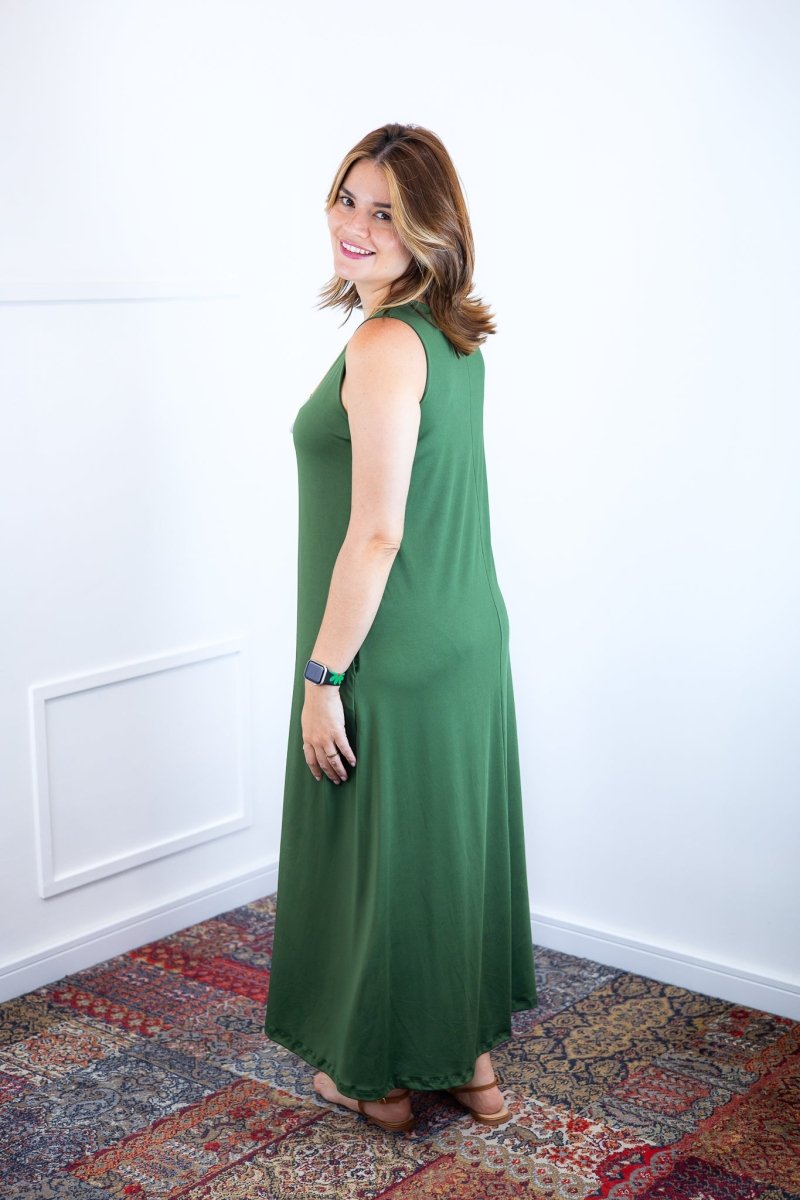 Vestido Daiane - Regata Longuete Mullet em Malha Confort - Naguirre Shop