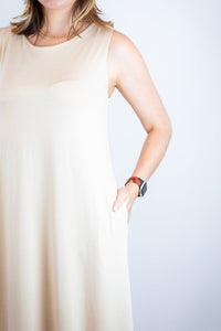 Vestido Daiane - Regata Longuete Mullet em Malha Confort - Naguirre Shop