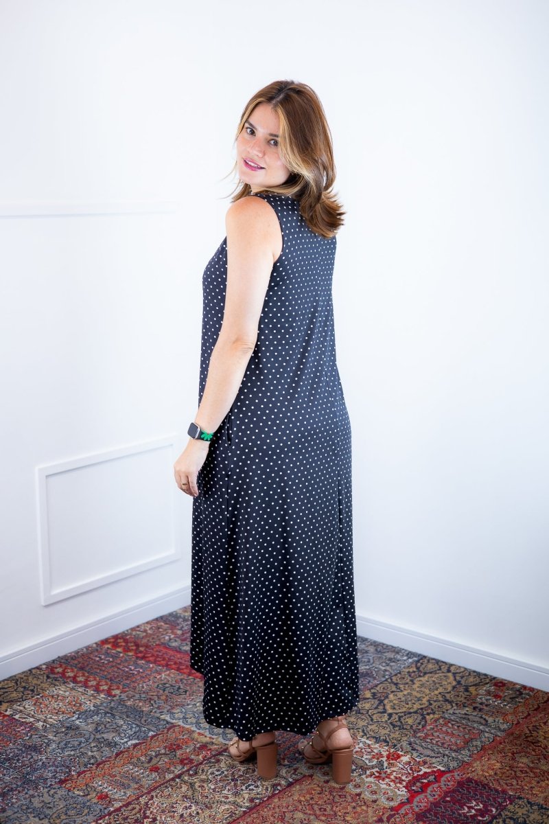 Vestido Daiane - Regata Longuete Mullet em Malha Confort - Naguirre Shop