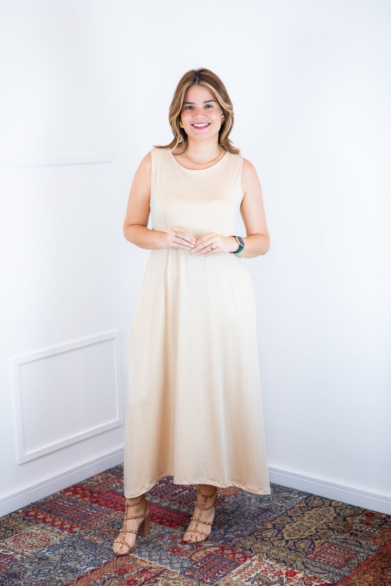 Vestido Daiane - Regata Longuete Mullet em Malha Confort - Naguirre Shop