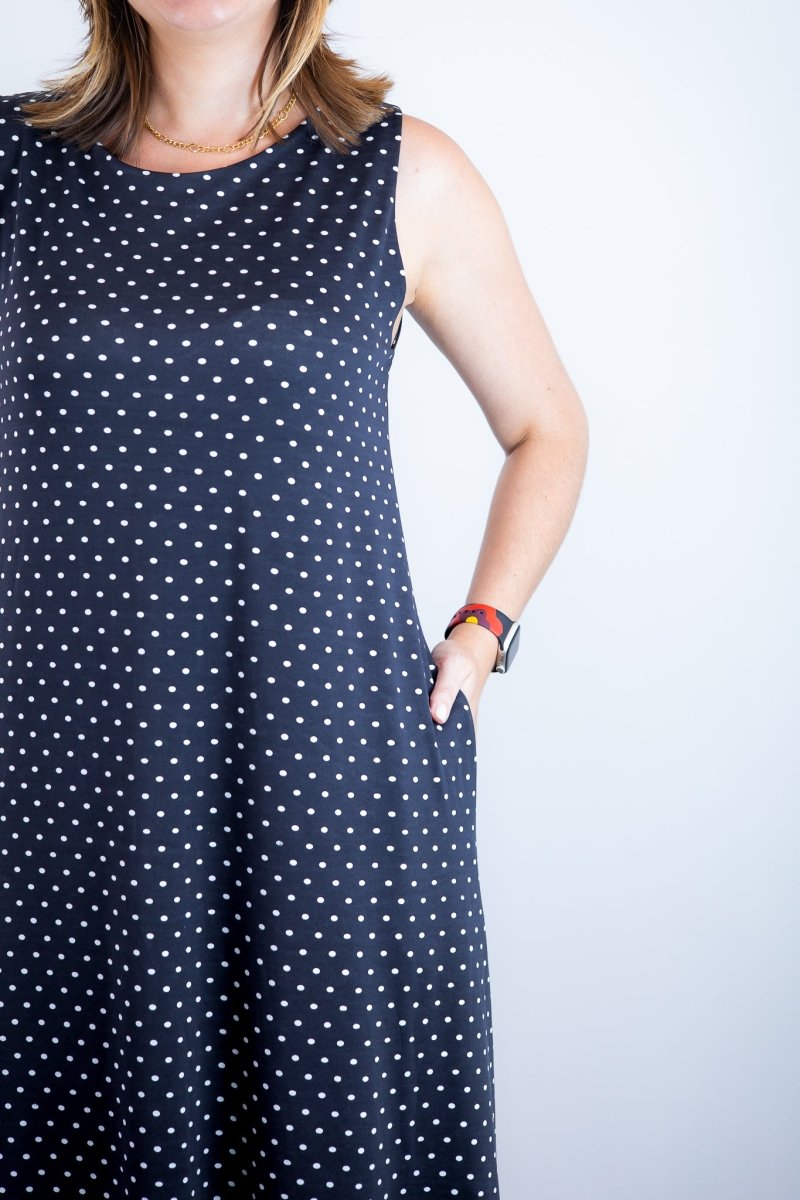 Vestido Daiane - Regata Longuete Mullet em Malha Confort - Naguirre Shop