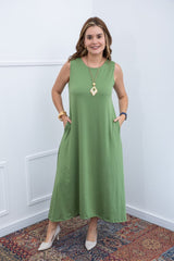 Vestido Daiane - Regata Longuete Mullet em Malha Confort - Naguirre Shop