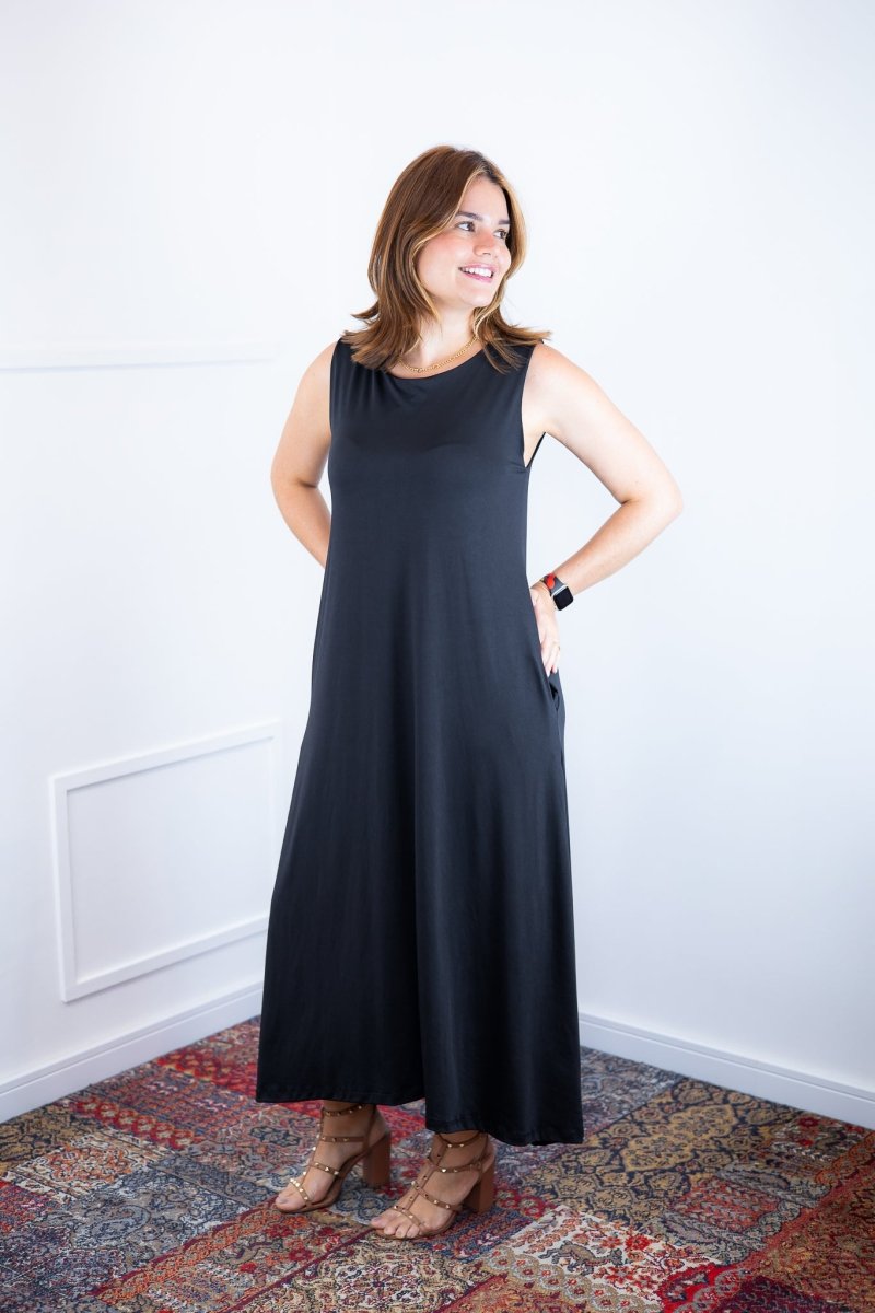 Vestido Daiane - Regata Longuete Mullet em Malha Confort - Naguirre Shop