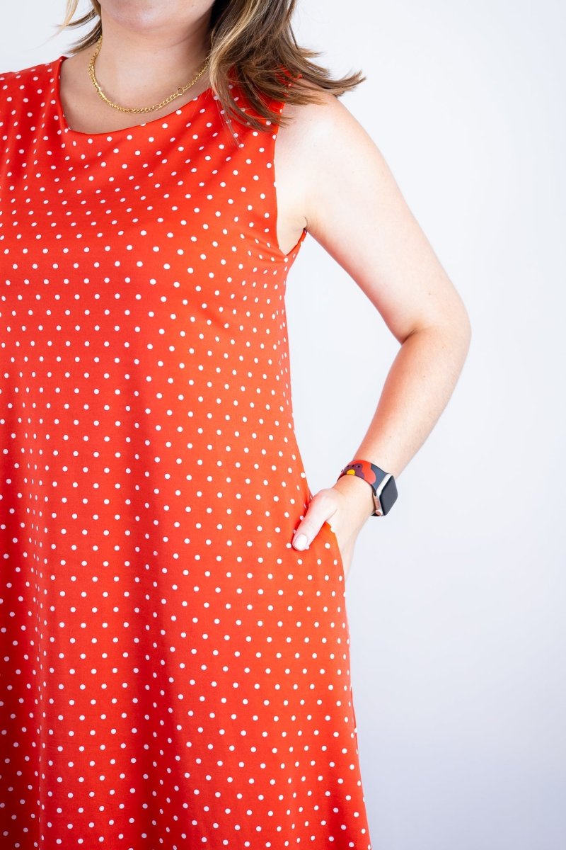 Vestido Daiane - Regata Longuete Mullet em Malha Confort - Naguirre Shop