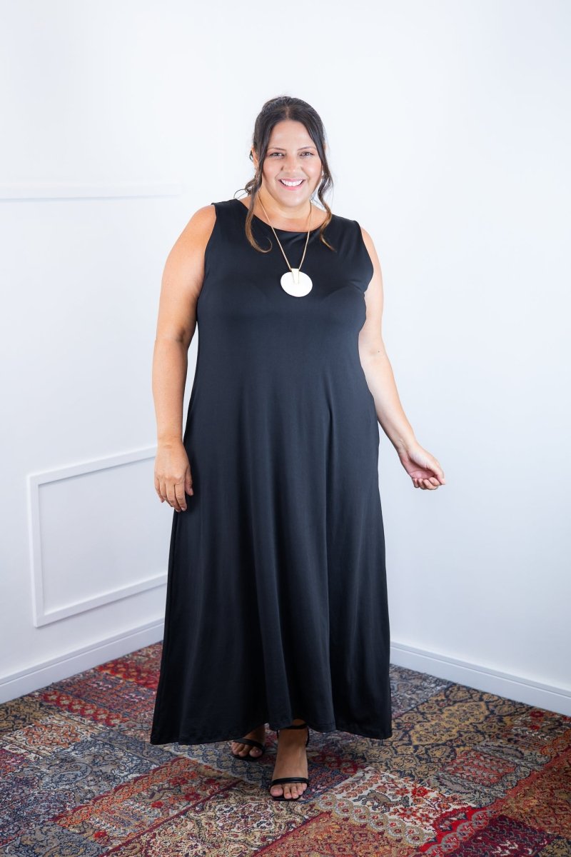 Vestido Daiane - Regata Longuete Mullet em Malha Confort - Naguirre Shop