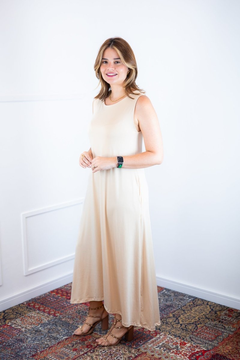 Vestido Daiane - Regata Longuete Mullet em Malha Confort - Naguirre Shop