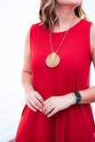 Vestido Daiane - Regata Longuete Mullet em Malha Confort - Naguirre Shop