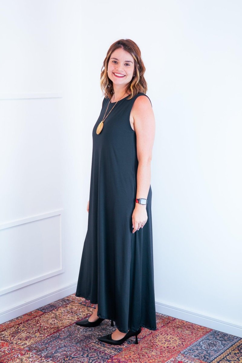 Vestido Daiane - Regata Longuete Mullet em Malha Confort - Naguirre Shop