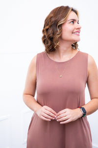 Vestido Daiane - Regata Longuete Mullet em Malha Confort - Naguirre Shop