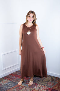 Vestido Daiane - Regata Longuete Mullet em Malha Confort - Naguirre Shop