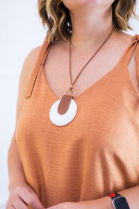 Vestido Dandara - Midi de Alça Decote V em Linho Light - Naguirre Shop