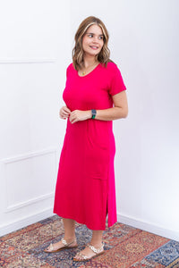 Vestido Diana – Bolsos Assimétricos em Viscolycra - Naguirre Shop
